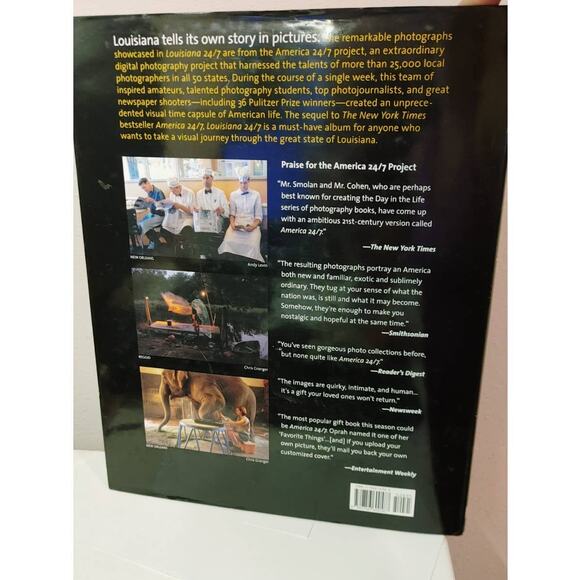 Louisiana 24/7 Book Extraordinary Images of One Week in Louisiana Hardcover - Picture 2 of 2